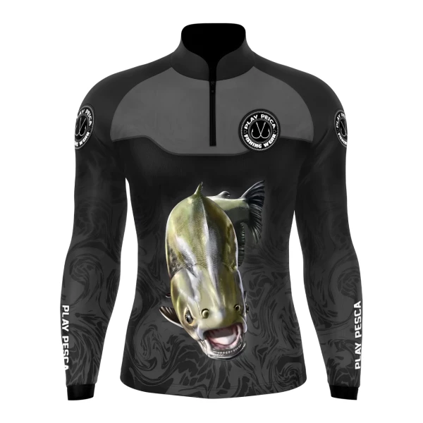 Camisa de Pesca Tamba Cinza