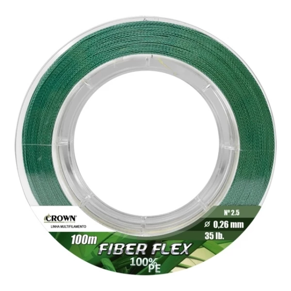 Linha Crown Fiber Flex 4x 100m