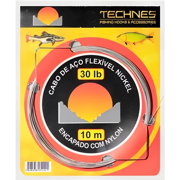 Cabo de Aço Nickel Flexível Technes