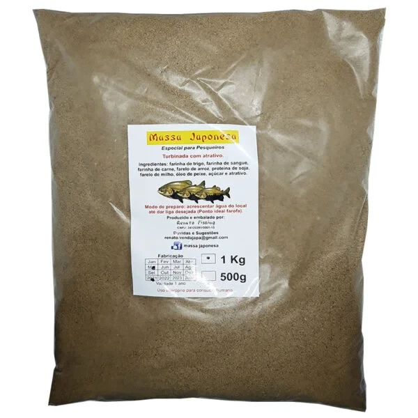 Massa Japonesa Tradicional 1KG