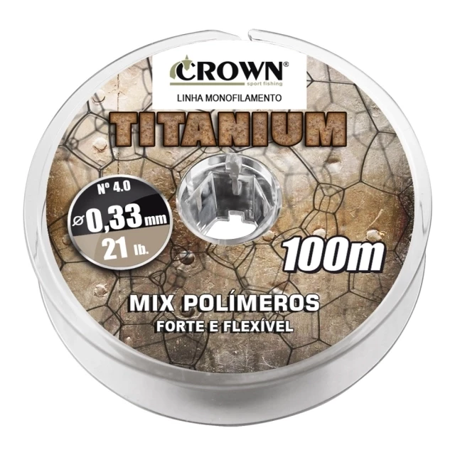 Linha Monofilamento Titanium