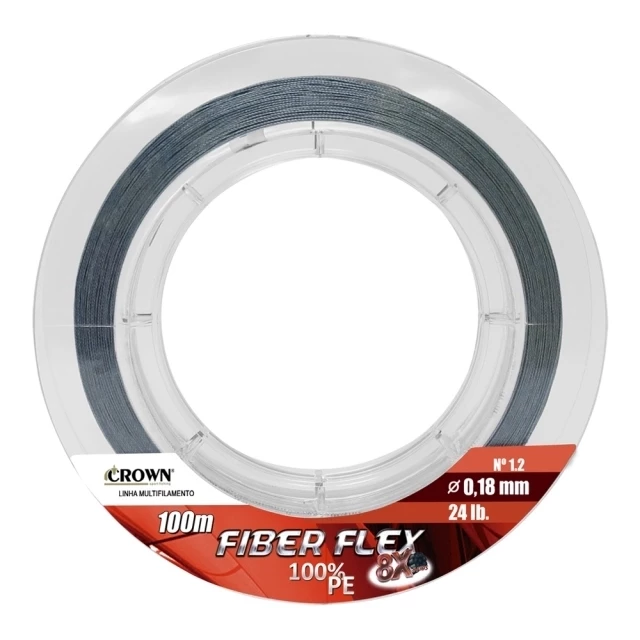 Linha Crown Fiber Flex 8x 100M